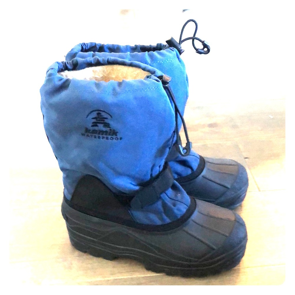 kamel boys snow boots